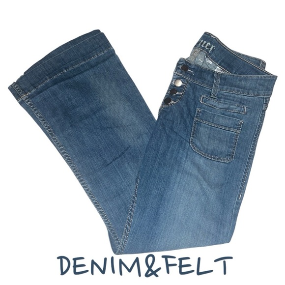 Cruel Girl Womens Dawn Flare/Bootcut Denim Jeans/Trousers | NEW/NWOT!!!👖💜👖💜 - Picture 2 of 7